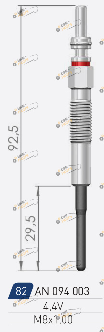 Свеча накаливания A-N PARTS 094 003